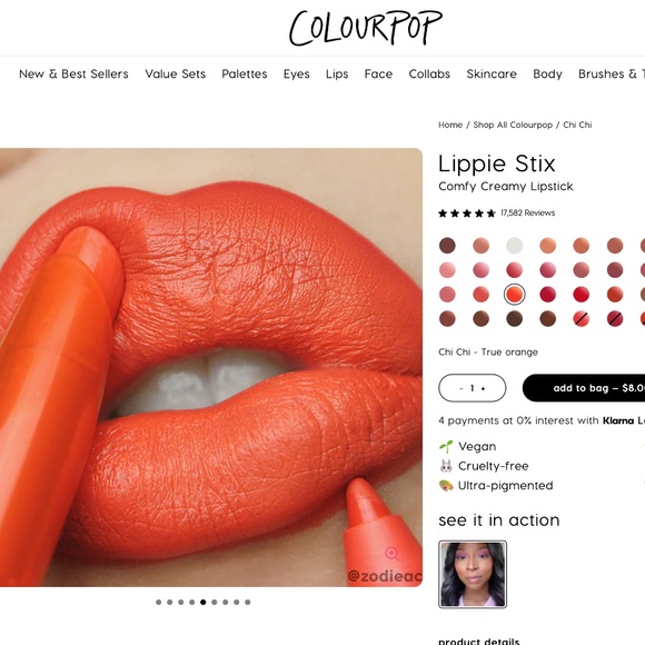 ColourPop "Chi Chi" lipstick - Picture 11 of 11